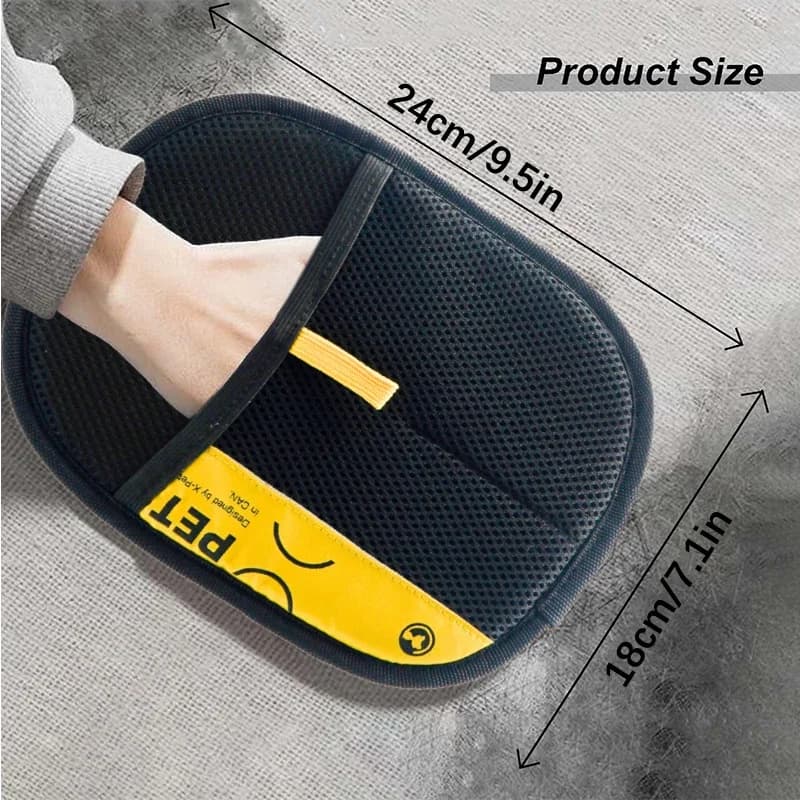 Elektrostatyczna wielorazowa rękawica 2w1 dla zwierząt domowych🐾